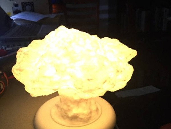 Настольная лампа «Ядерный грибок»