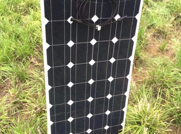 Гибкая солнечная панель на 100 Вт