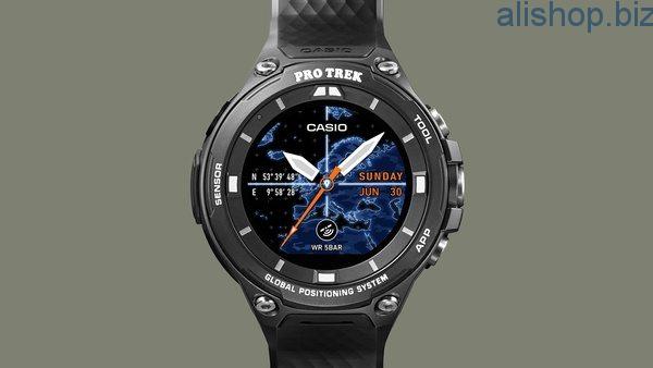 Аутдорные часы Casio Pro Trek WSD-F20 со встроенным GPS