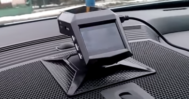 Мини автомобильный видеорегистратор с подножкой для крепления на панель автомобиля