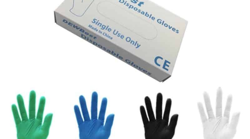 Одноразовые перчатки из латекса DEWBest