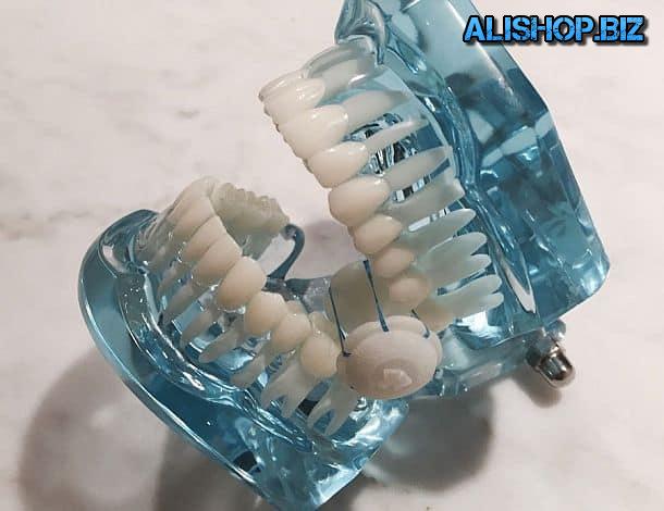 Зубная нить, которой можно пользоваться без рук CrossFloss