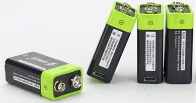 Литиевый аккумулятор в формате батарейки «Крона»
