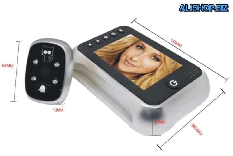 Видеозвонок с ИК-подсветкой и цветным изображением