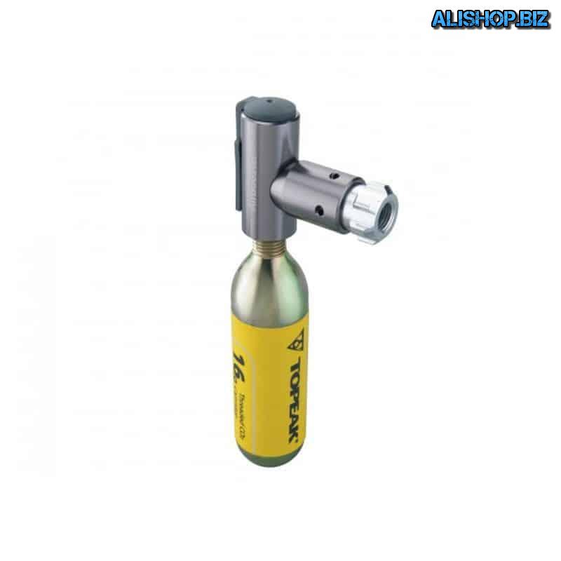 Airbooster attachment to pump the wheels with compressed air