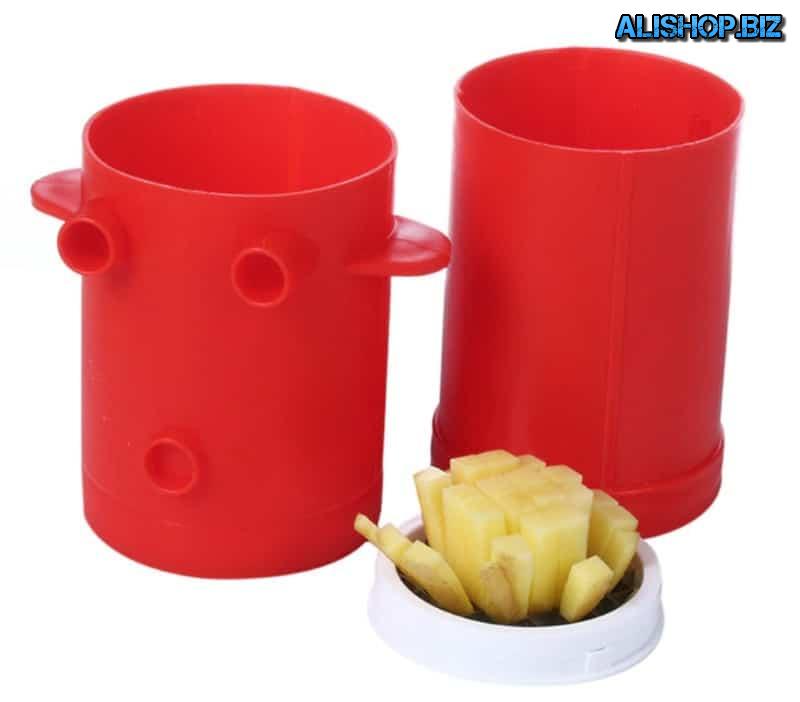 A device for cooking French fries at home