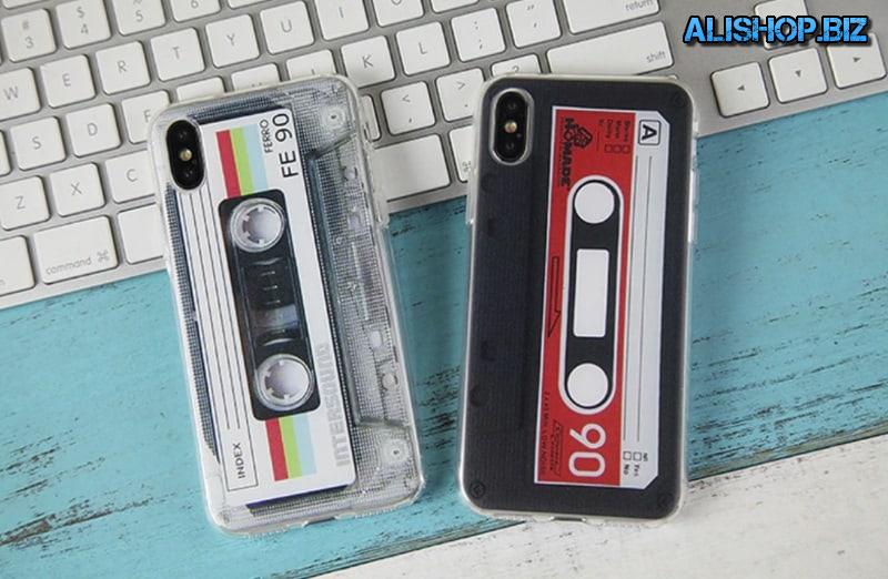 Case for iPhone in the form of objects of the 90s and 2000s years