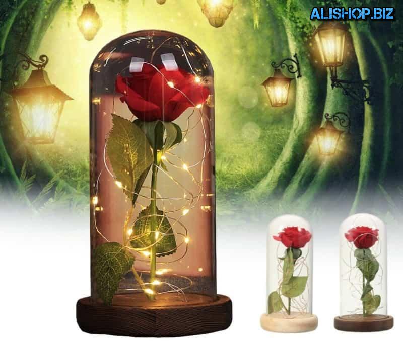 Romantic lamp "rose Bank"