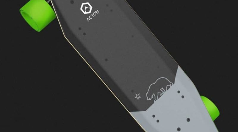 Скейтборд ACTON на электрической тяге от Xiaomi