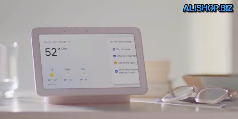 Центр умного дома Google Home Hub