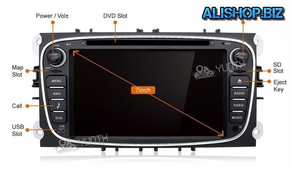 A multifunctional entertainment device for Ford Focus