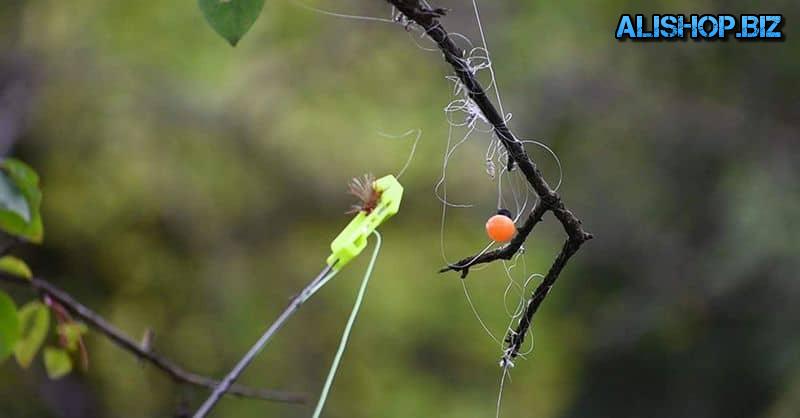 Fixture for return of tangled hooks Catch-A-Lure