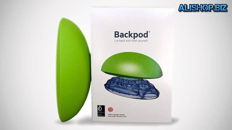 Pillow to correct posture Backpod