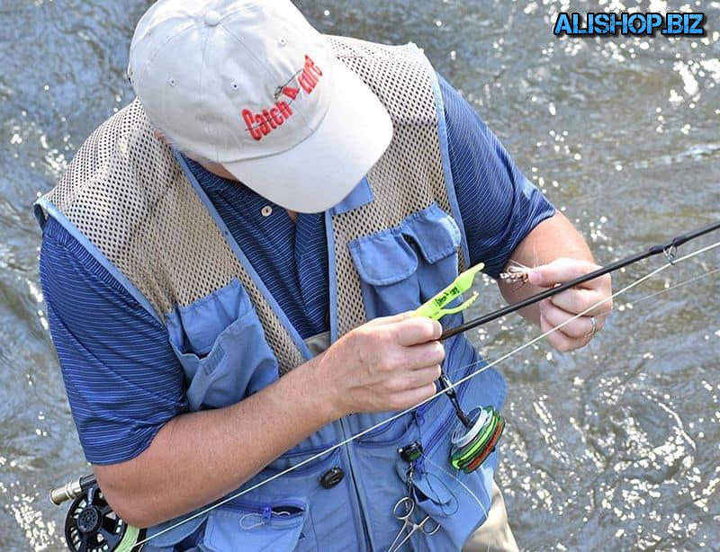 Fixture for return of tangled hooks Catch-A-Lure