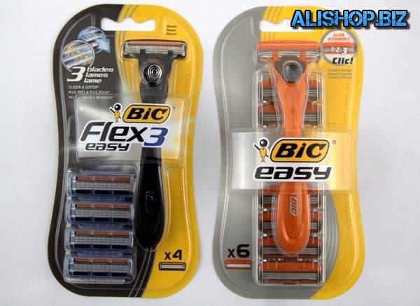 Flexible and easy-shaver Bic Flex&Easy