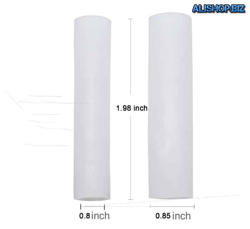 Elastic tube for finger protection