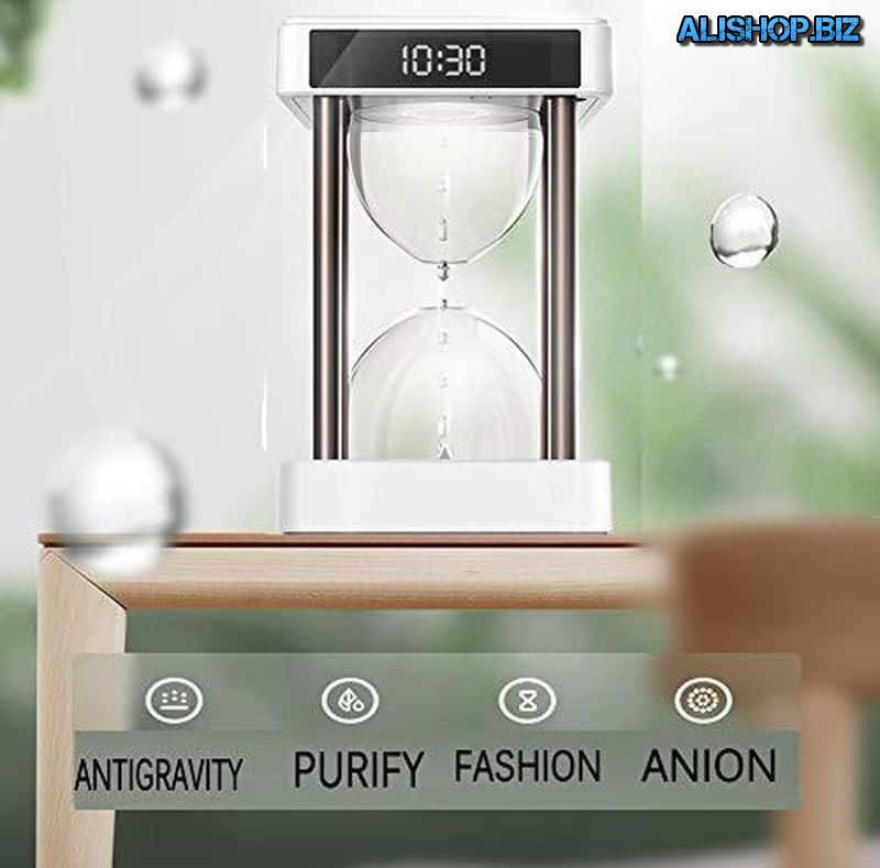 "Anti-gravity" air cleaner