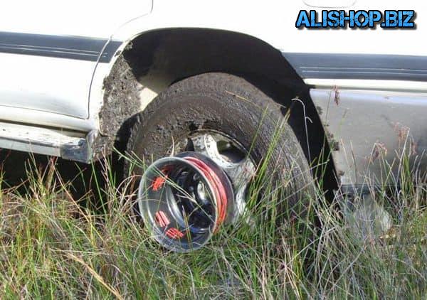 Адаптер для создания лебёдки из колёс Bush Winch