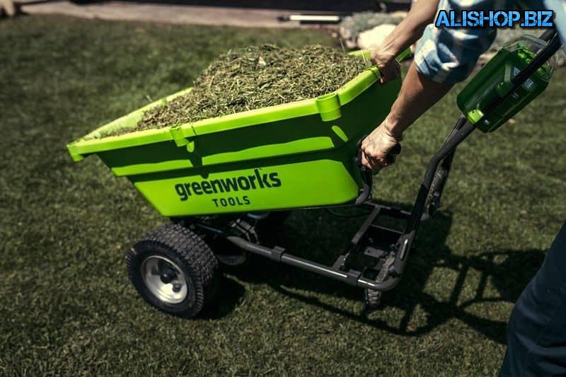 Электротележка для дачи Greenworks