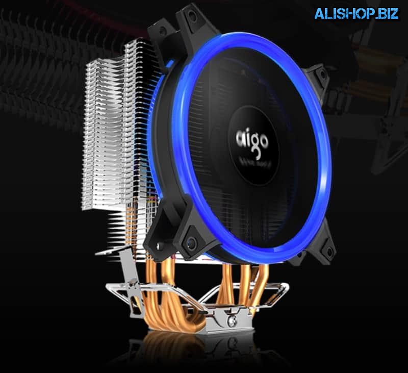 Tower cooler AIGO E3 with 4 heat pipes