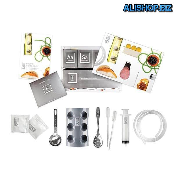 Kit for the preparation of dishes of molecular gastronomy Molecule-R Cuisine R-Evolution Kit