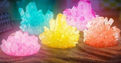 Комплект для выращивания кристаллов и сборки самодельного ночника Grow Your Own Crystal Nightlight