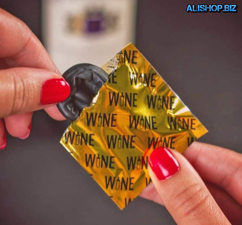 Elastic cap condom for wine bottles