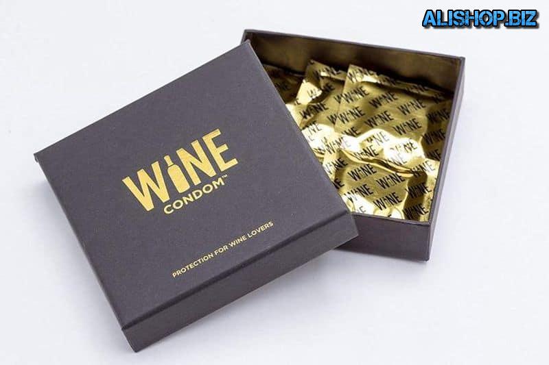 Эластичная крышка-презерватив для винных бутылок