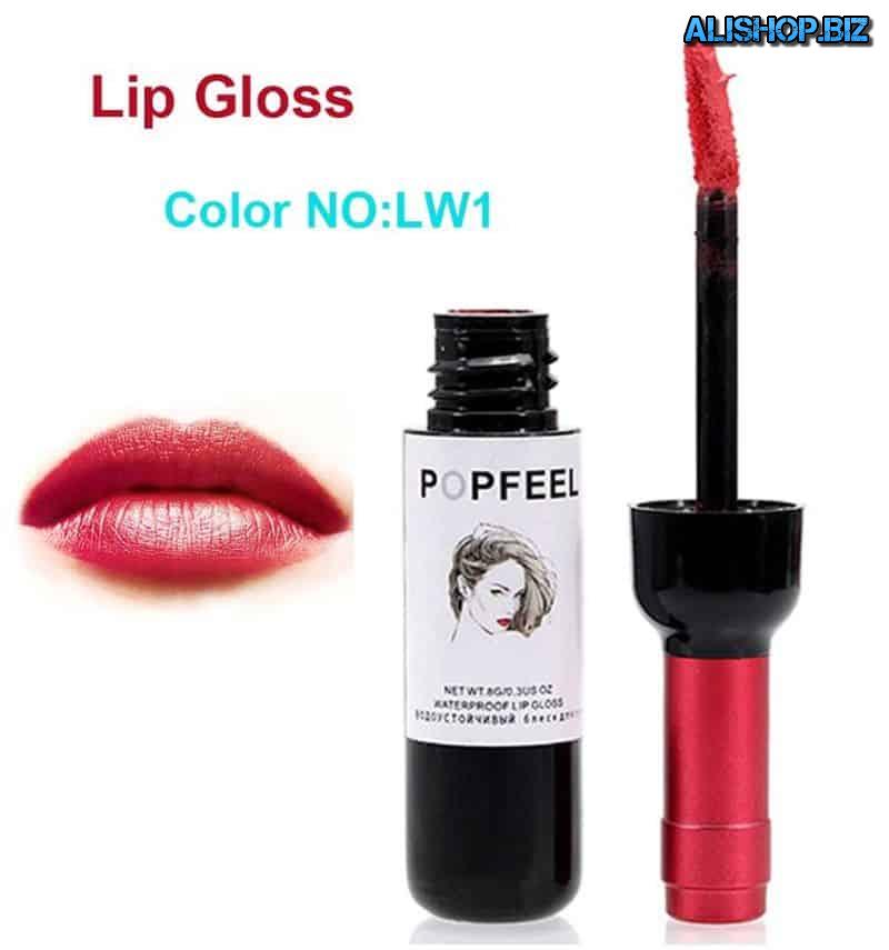 Lip gloss format wine bottles