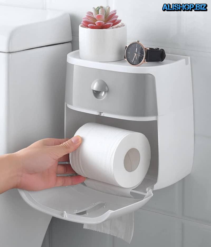Удобный держатель для туалетной бумаги Ecoco