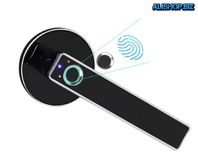 Smart lock with biometric sensor